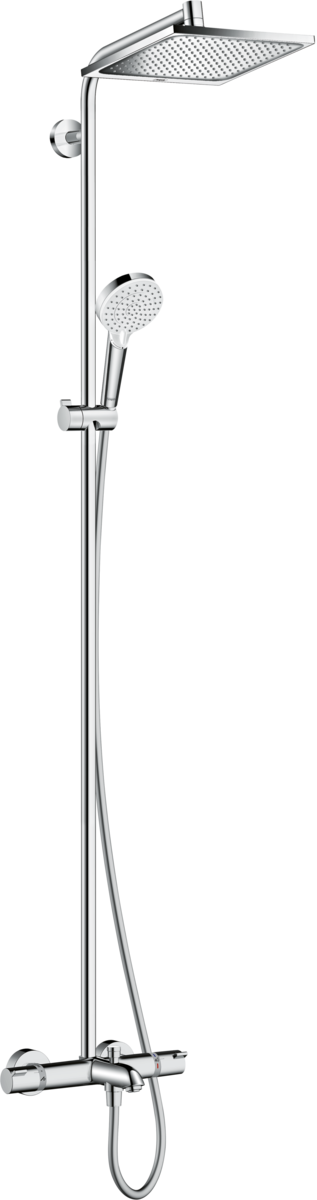 CROMETTA E SHOWERPIPE 240 1JET WITH BATH THERMOSTAT 27298000
