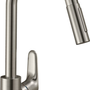 Focus M41 Single lever kitchen mixer pull-out spray 31815800