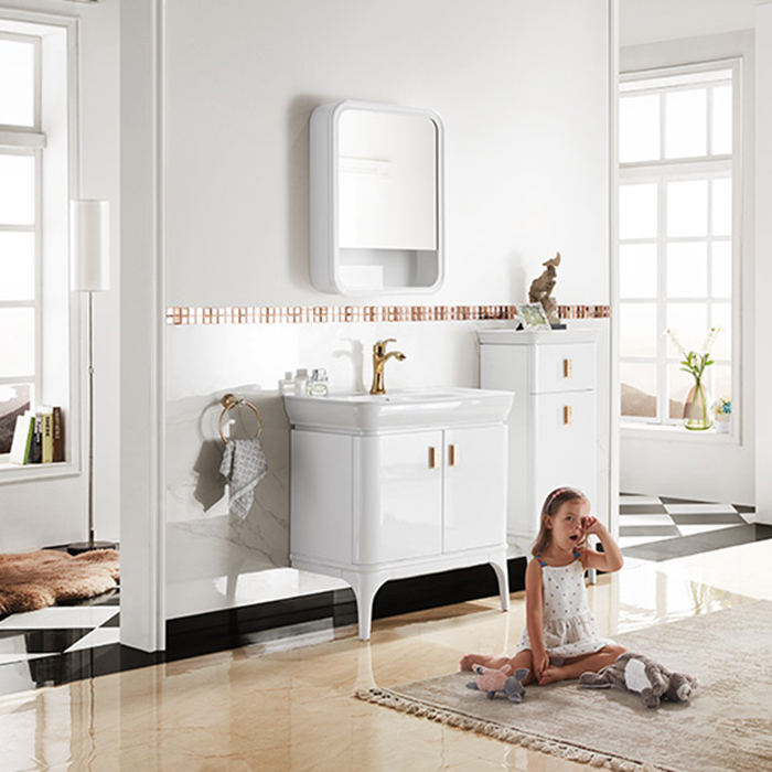 Imex Bathroom Cabinet F2682A WHITE (1)