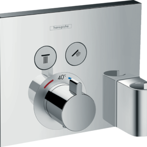 ShowerSelect Thermostat for concealed and shower holder 15765000