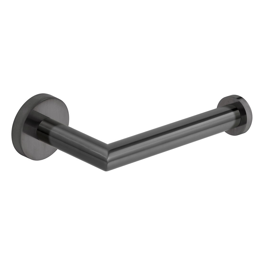 BRUSHED BLACK TOILET ROLL HOLDER – IND-SPA180-BLK