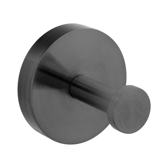 SPA BRUSHED BLACK ROBE HOOK – IND-SPA186-BLK