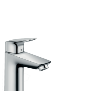 Logis-Single-lever-basin-mixer-100-with-push-open-waste-set-71107000